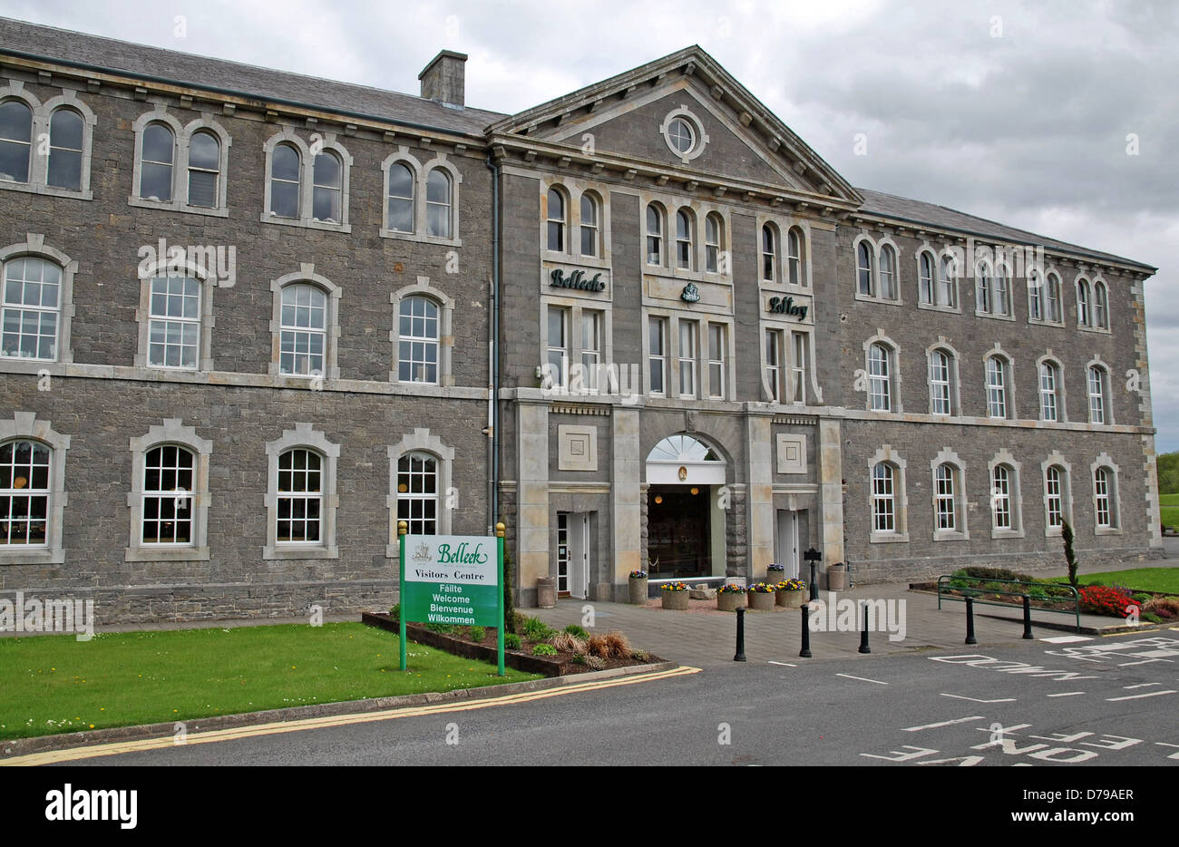 Belleek House, home of Belleek Pottery, Belleek, Lower Lough Erne