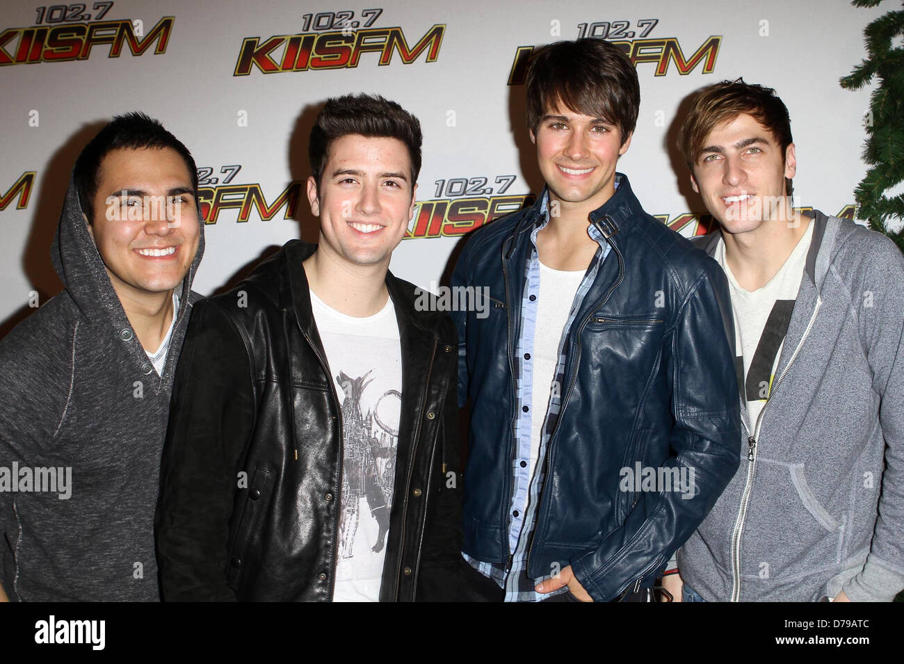 Band Big Time Rush (LR) Carlos Pena, Logan Henderson, James Maslow