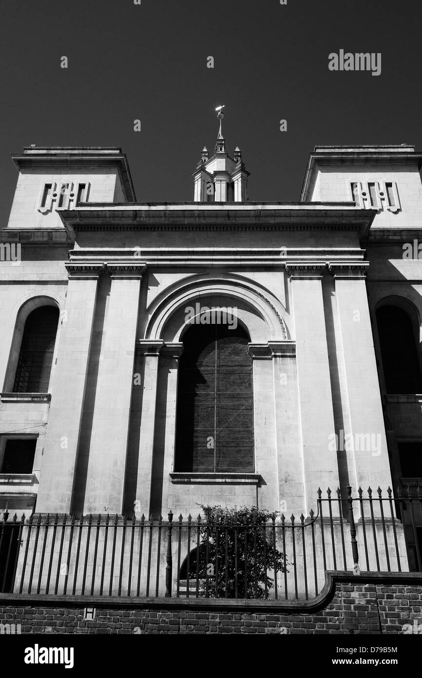 St Anne's Limehouse Stock Photo Alamy