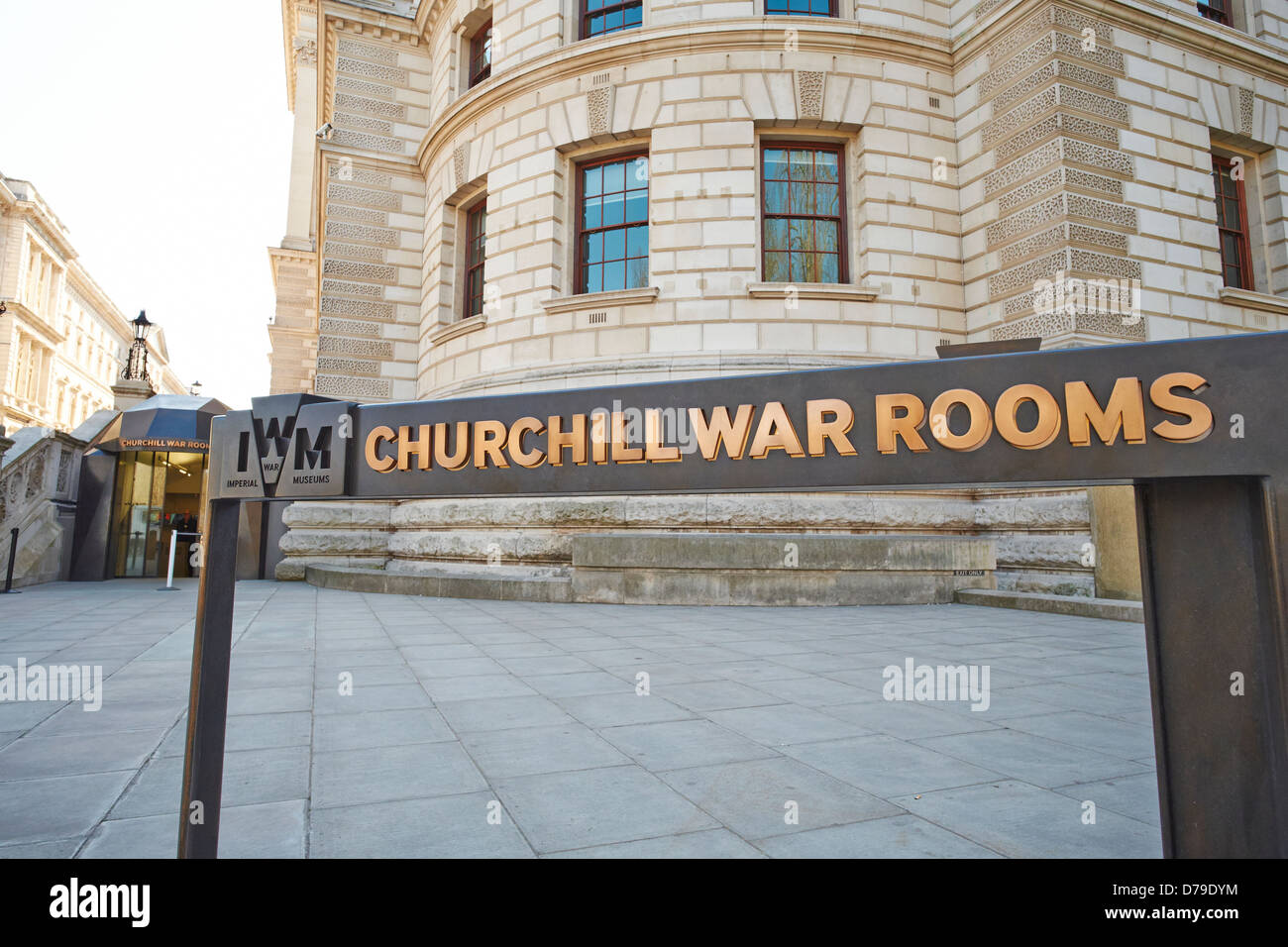 Entrance To The Churchill War Rooms King Charles Street
