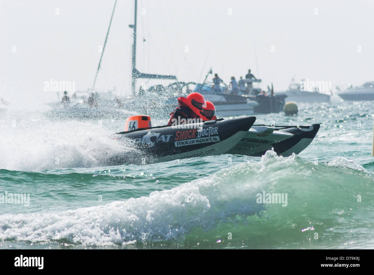 Power boats in action hi-res stock photography and images - Alamy