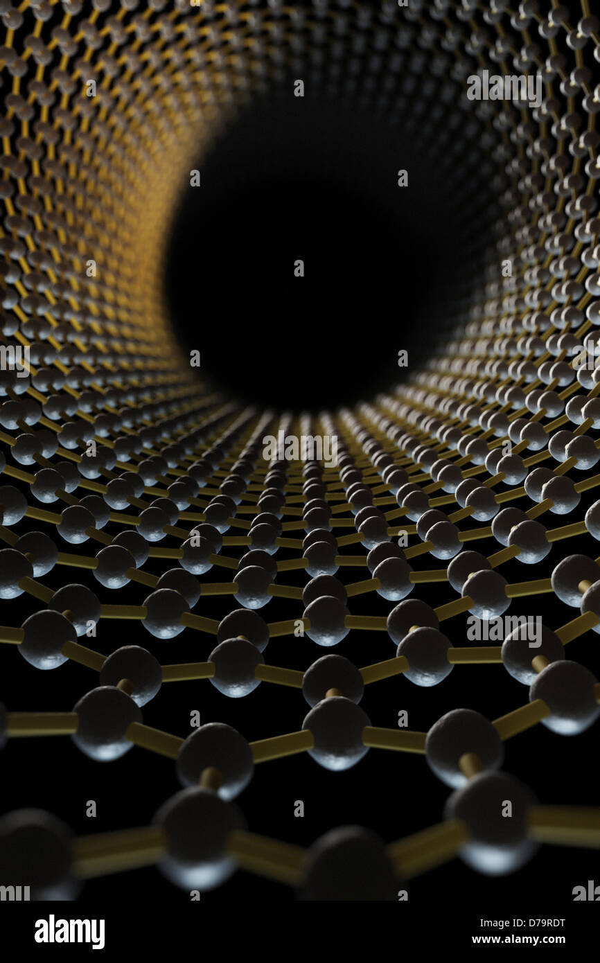 Carbon Nanotube Stock Photo Alamy