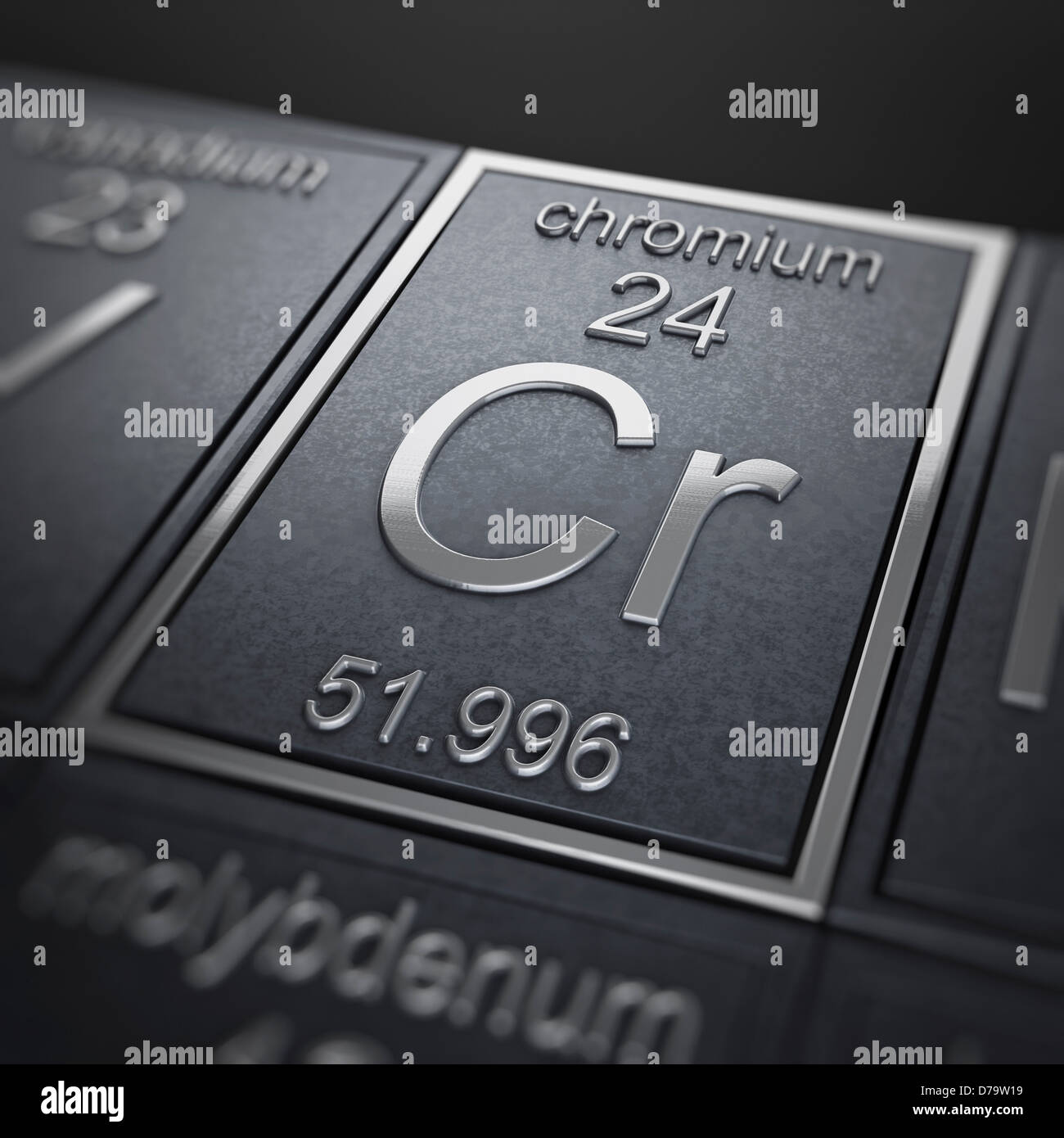 Chromium chemical element tile hi res stock photography and images Alamy