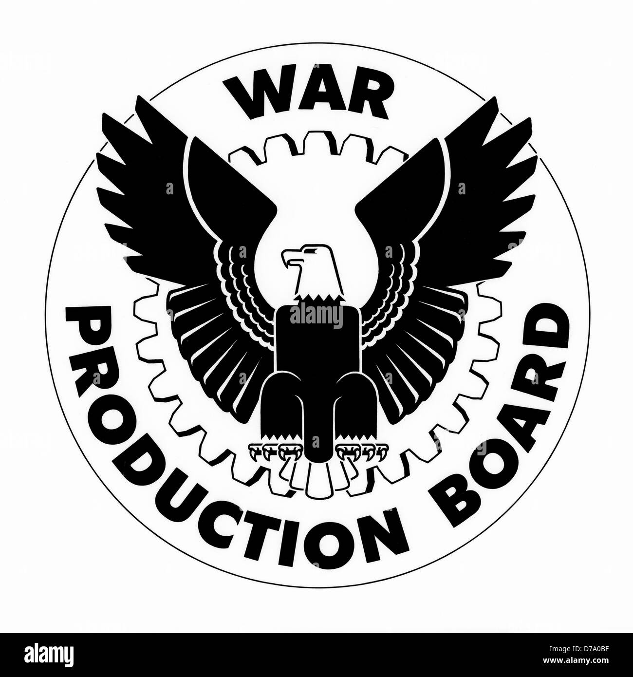 War Production Board Stock Photo