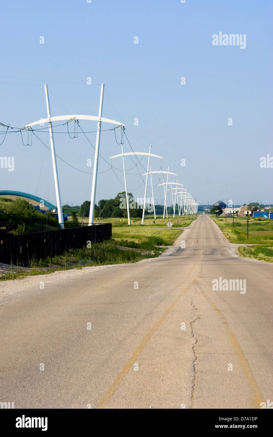 USA Illinois Batavia Fermi National Accelerator Laboratory Electricity