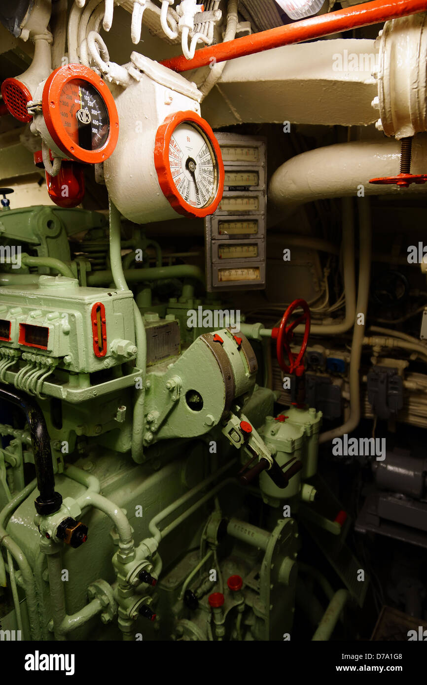 Ww2 Submarine Interior Stock Photos Ww2 Submarine Interior
