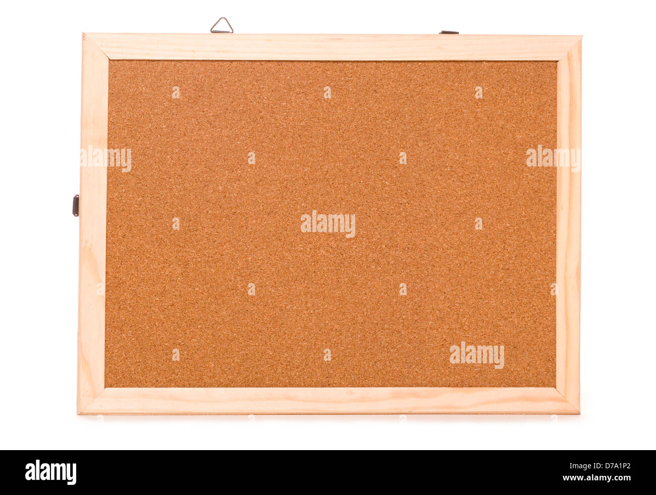 Cork notice board studio cutout Stock Photo Alamy