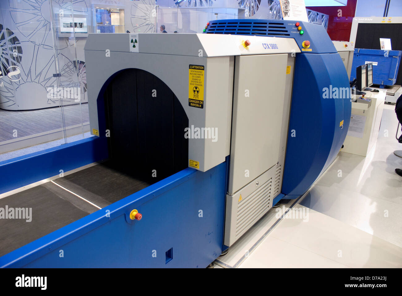 France Paris Airport xray machine at Paris air Show Stock Photo Alamy