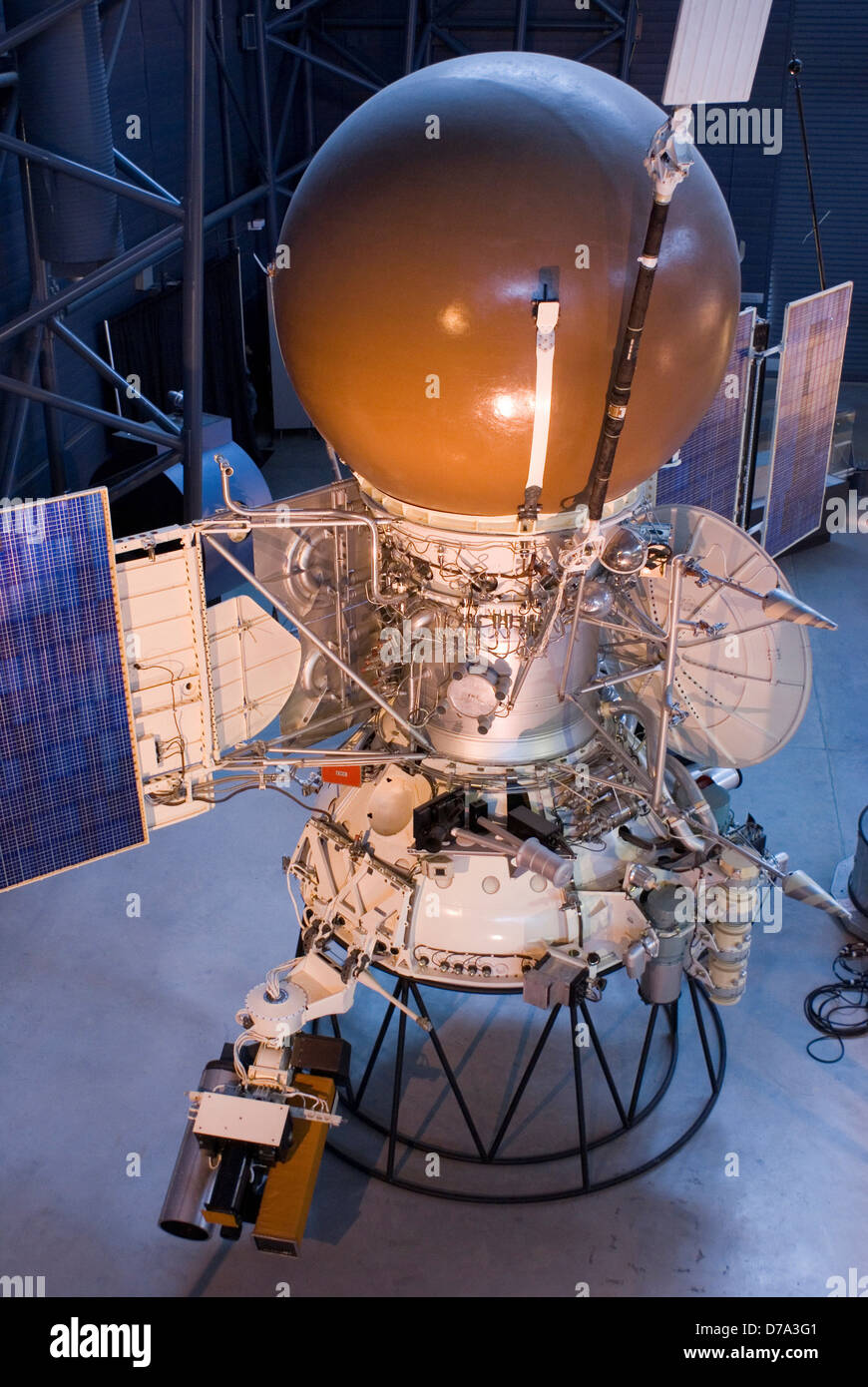 USA Virginia Dulles Vega spacecraft engineering model at National Air
