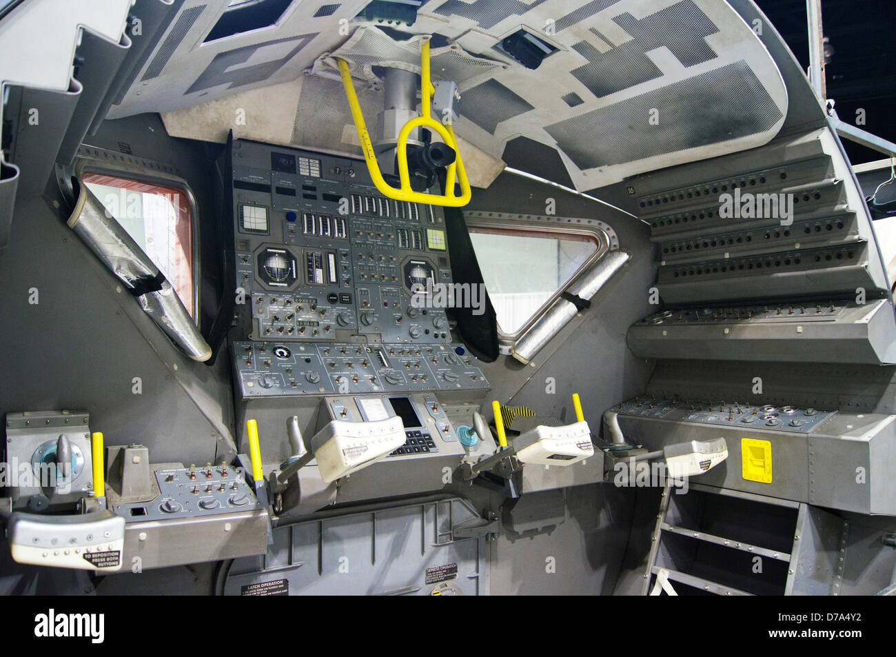 Inside Lunar Module Aft