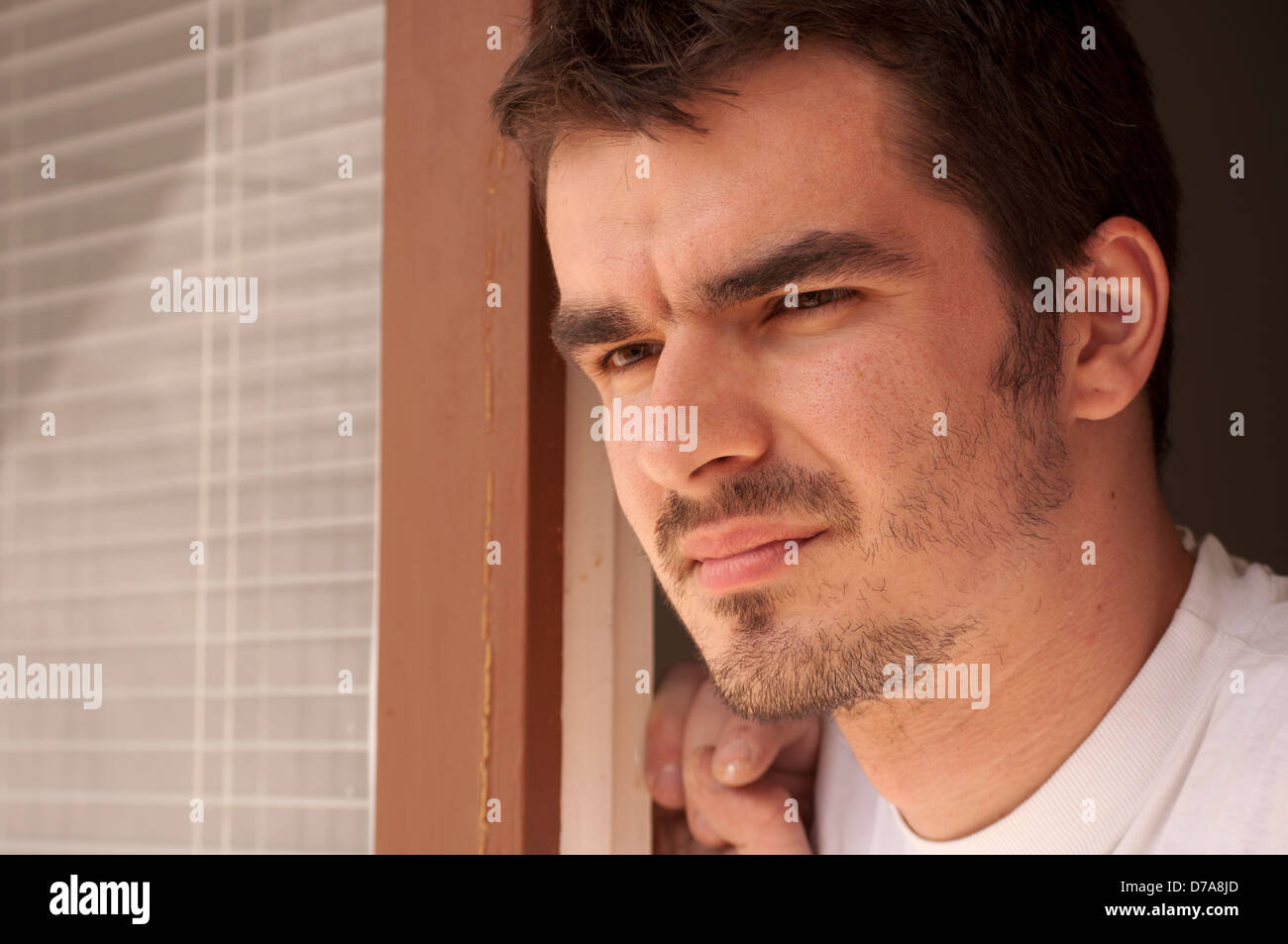 Man with stubble hi-res stock photography and images - Alamy