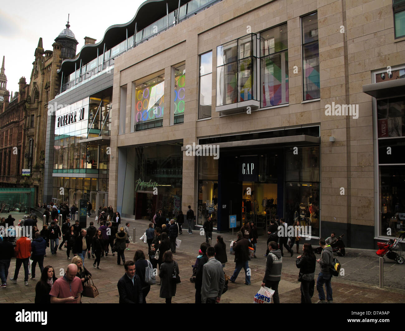 New Forever 21 department clothing store Buchanan Street Glasgow Stock Photo