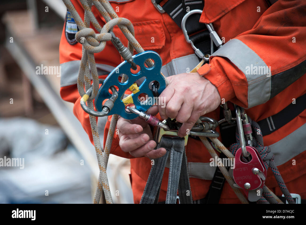 Rescue rope hi-res stock photography and images - Alamy