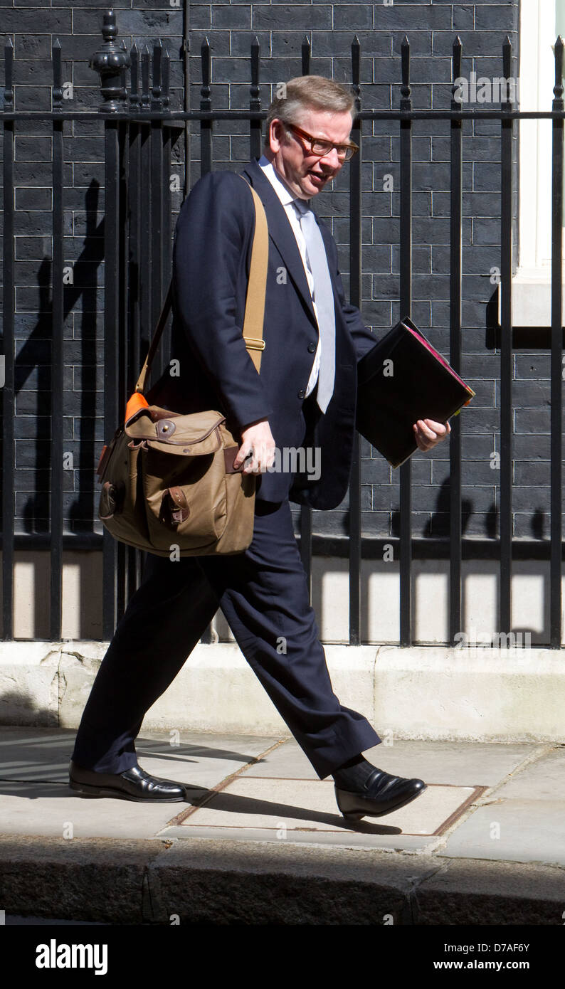 Michael Gove,Education Secretary,leaves the Cabinet Meeting,Downing Street,London Stock Photo