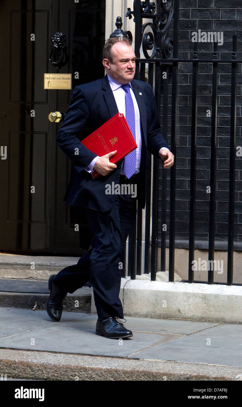 Ed Davey ,Energy and Climate secretary,leaves the Cabinet Meeting,Downing Street,London Stock Photo