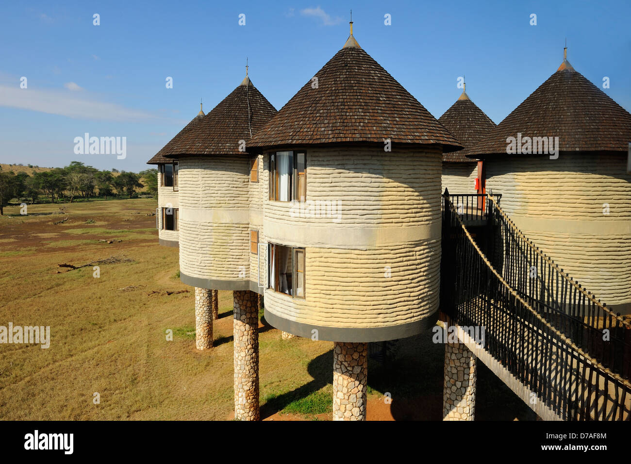 Sarova Salt Lick Lodge in Taita Hills Game Reserve, Kenya, East Africa