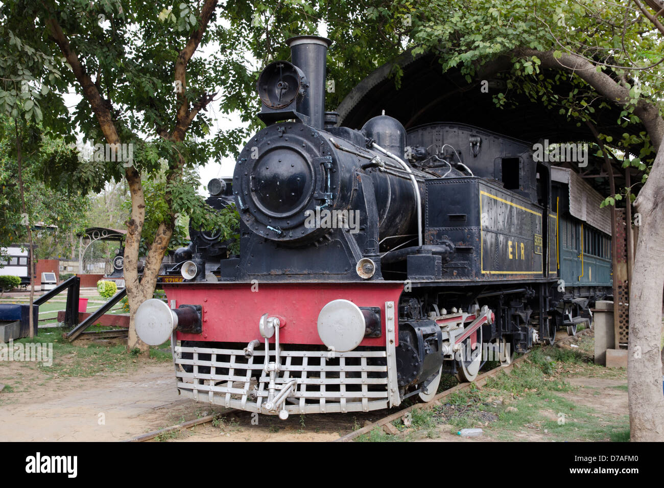 steam locomotive class XT/1 36863 national railway museum chanakyapuri new delhi india Stock Photo