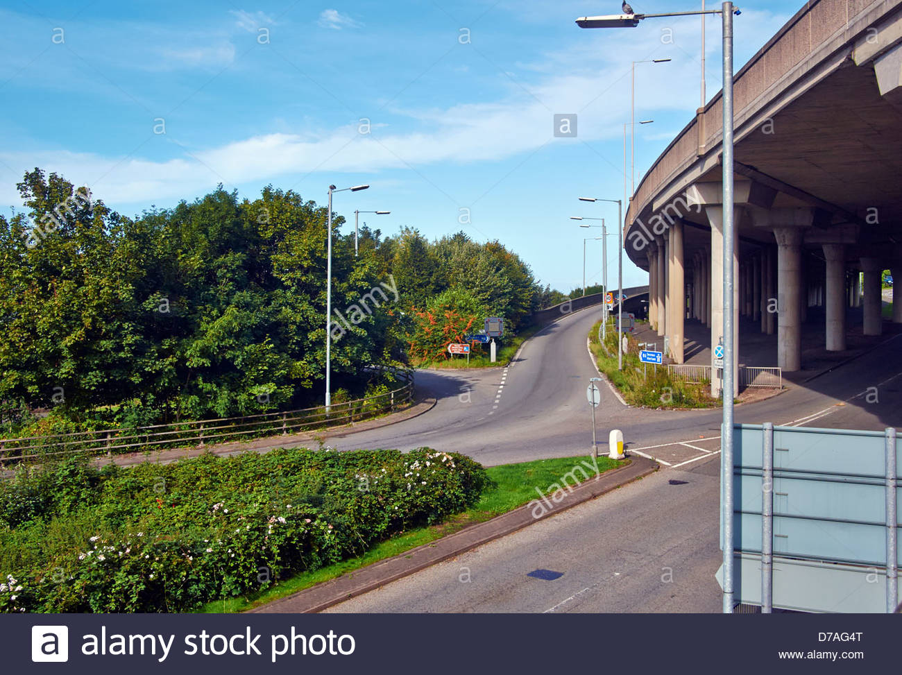 Motorway Slip Road Stock Photos & Motorway Slip Road Stock Images Alamy