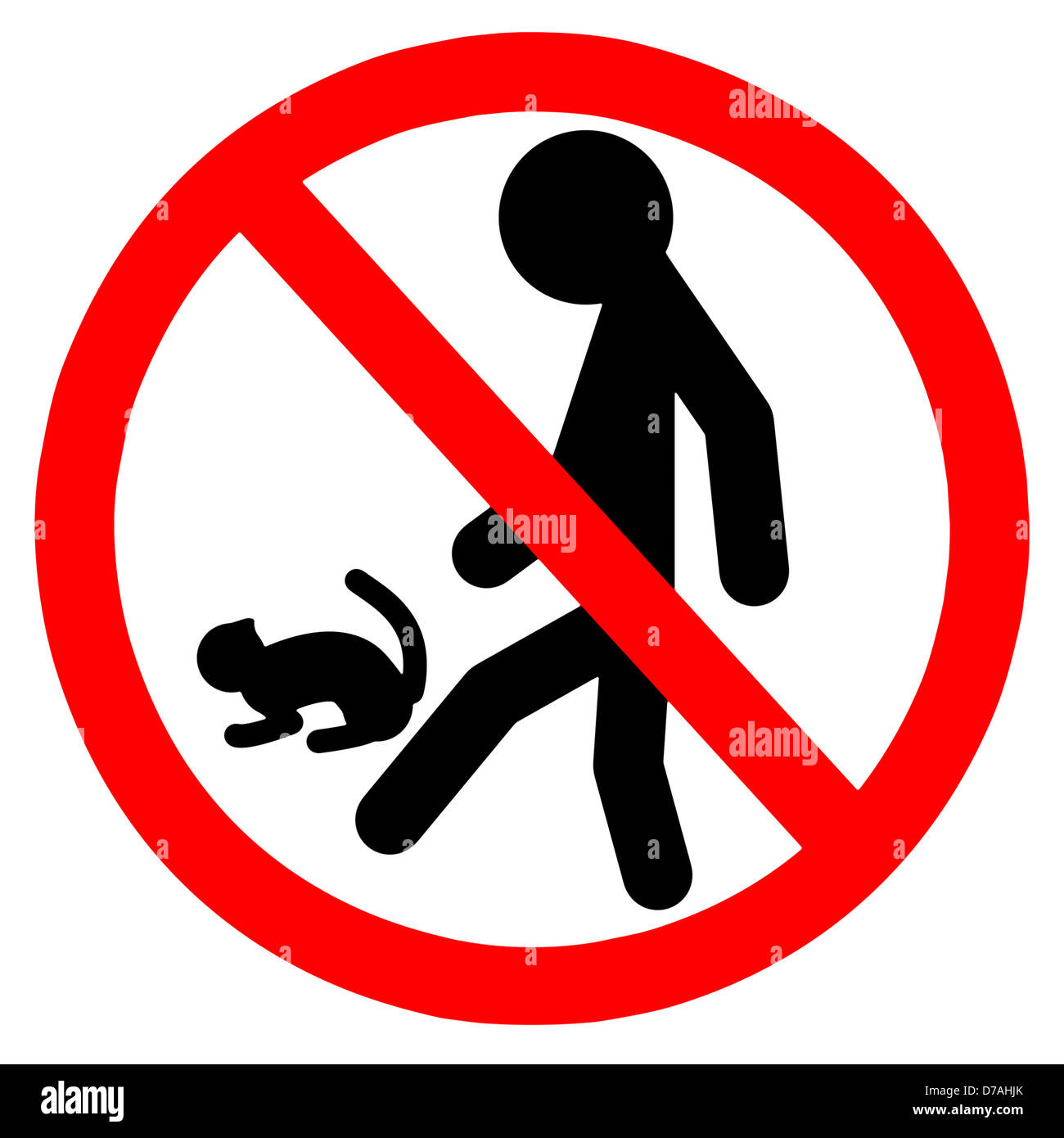 Do not touch animals Stock Photo Alamy