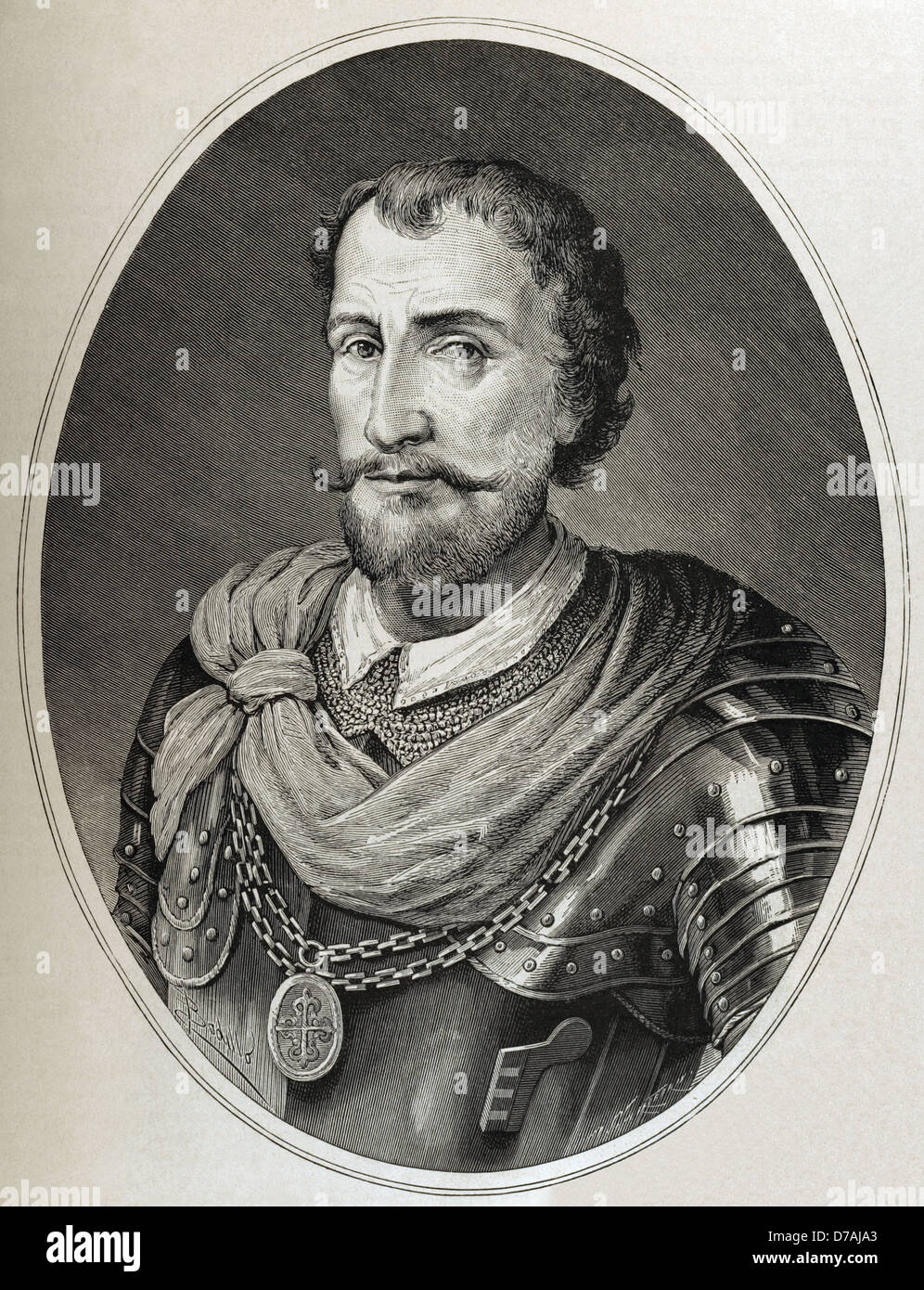 Diego Hurtado de Mendoza (15031575). Spanish writer and politician