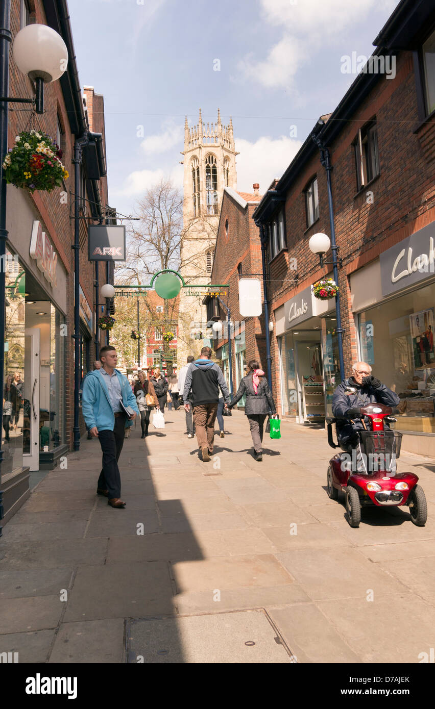 Coppergate centre York Stock Photo Alamy