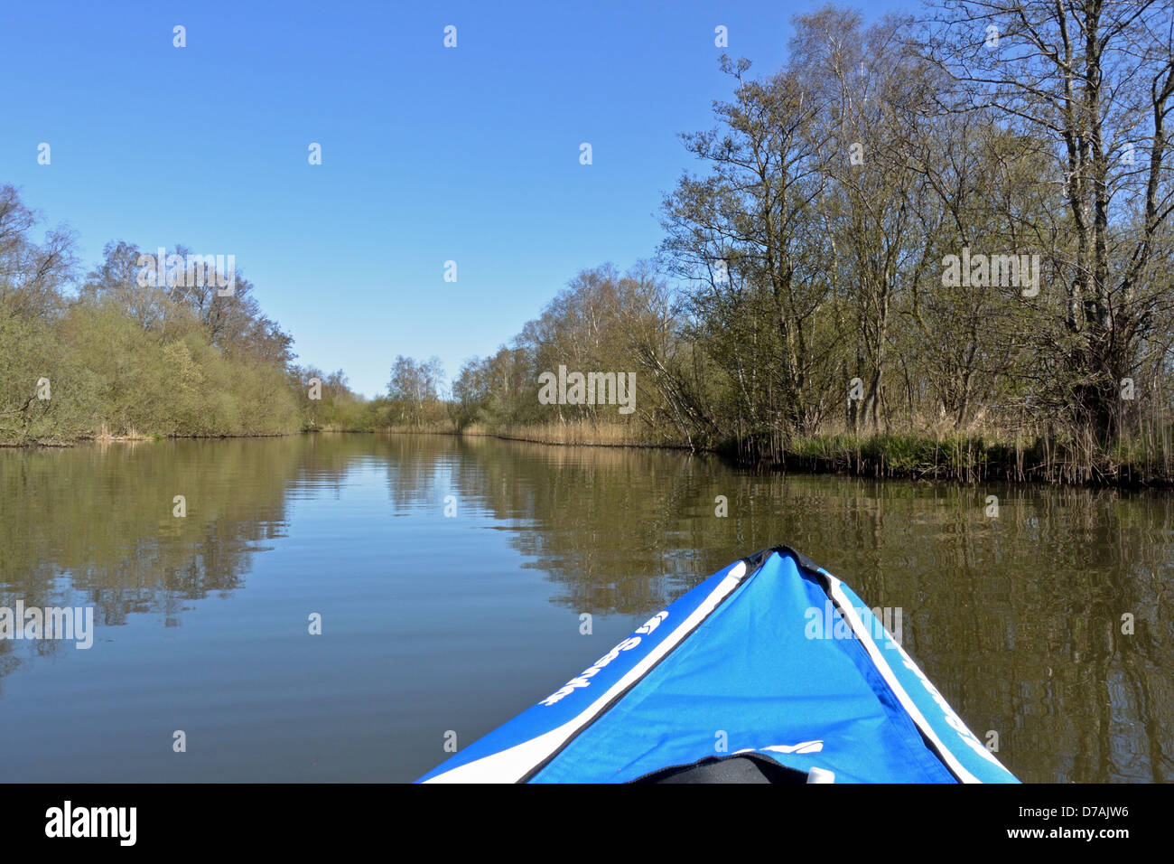 Sevylor colorado premium inflatable canoe hires stock photography and