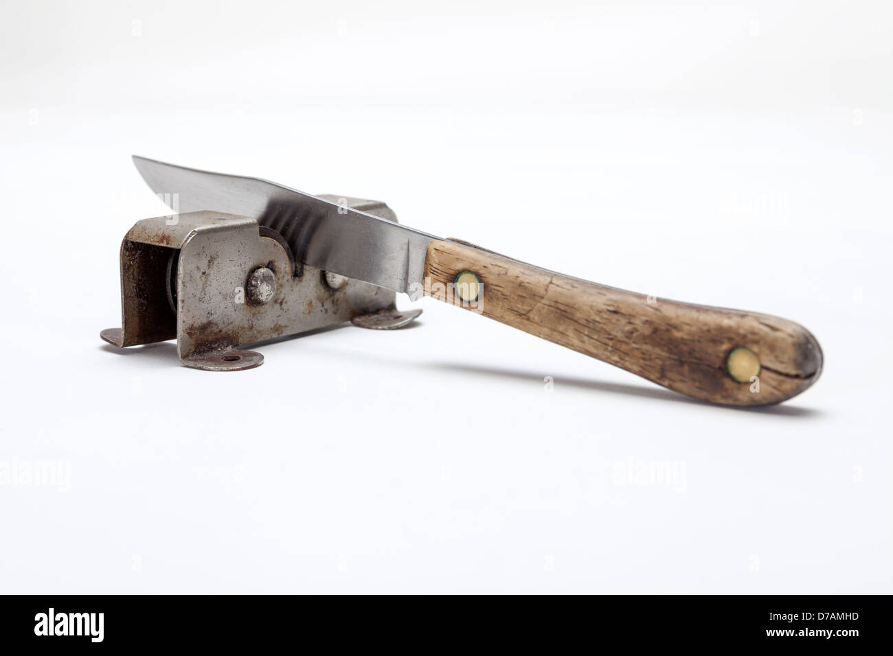 Antique knife sharpener hi-res stock photography and images - Alamy