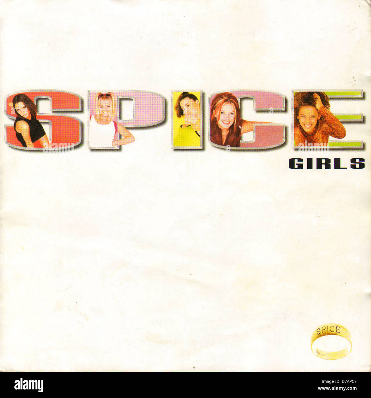 Spice Girls CD Cover Stock Photo