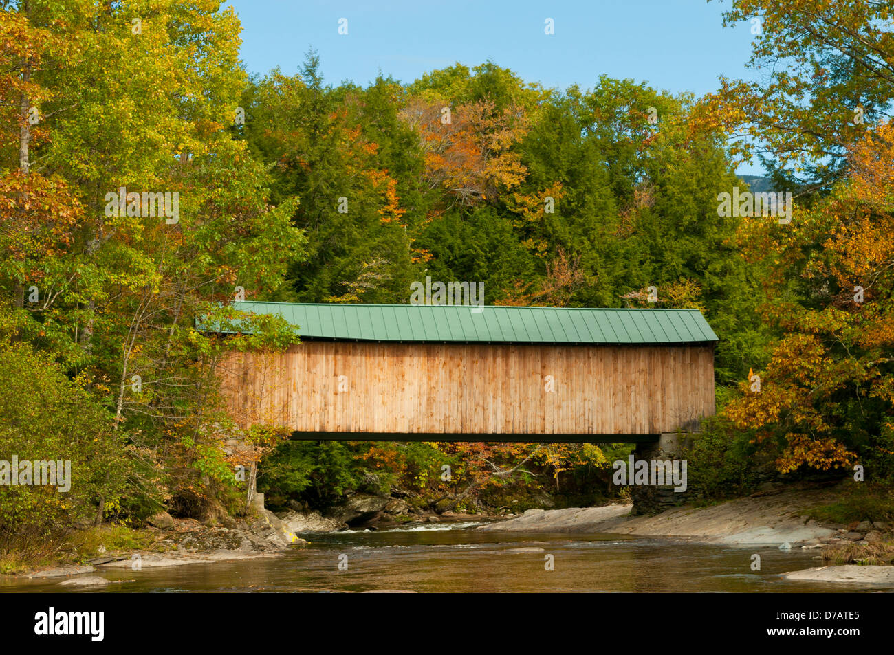 Morgan Covered Bridge Vermont Hi Res Stock Photography And Images Alamy