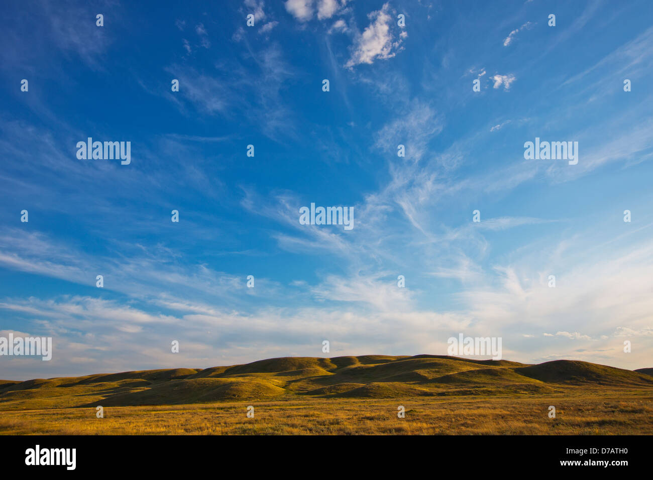 The End Of The Day In Grasslands National Park;Saskatchewan Canada ...