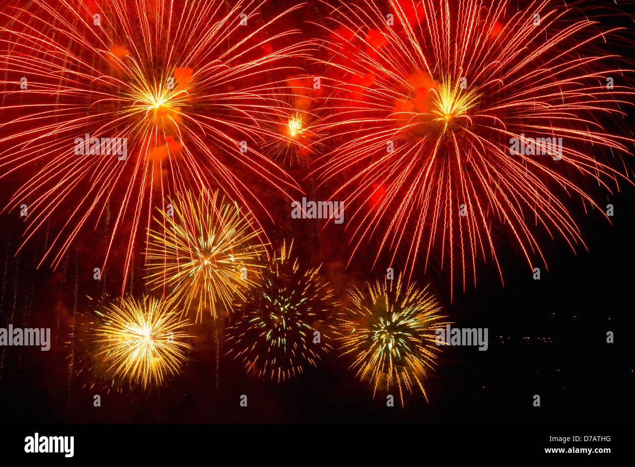 Vancouver fireworks july 1 hires stock photography and images Alamy