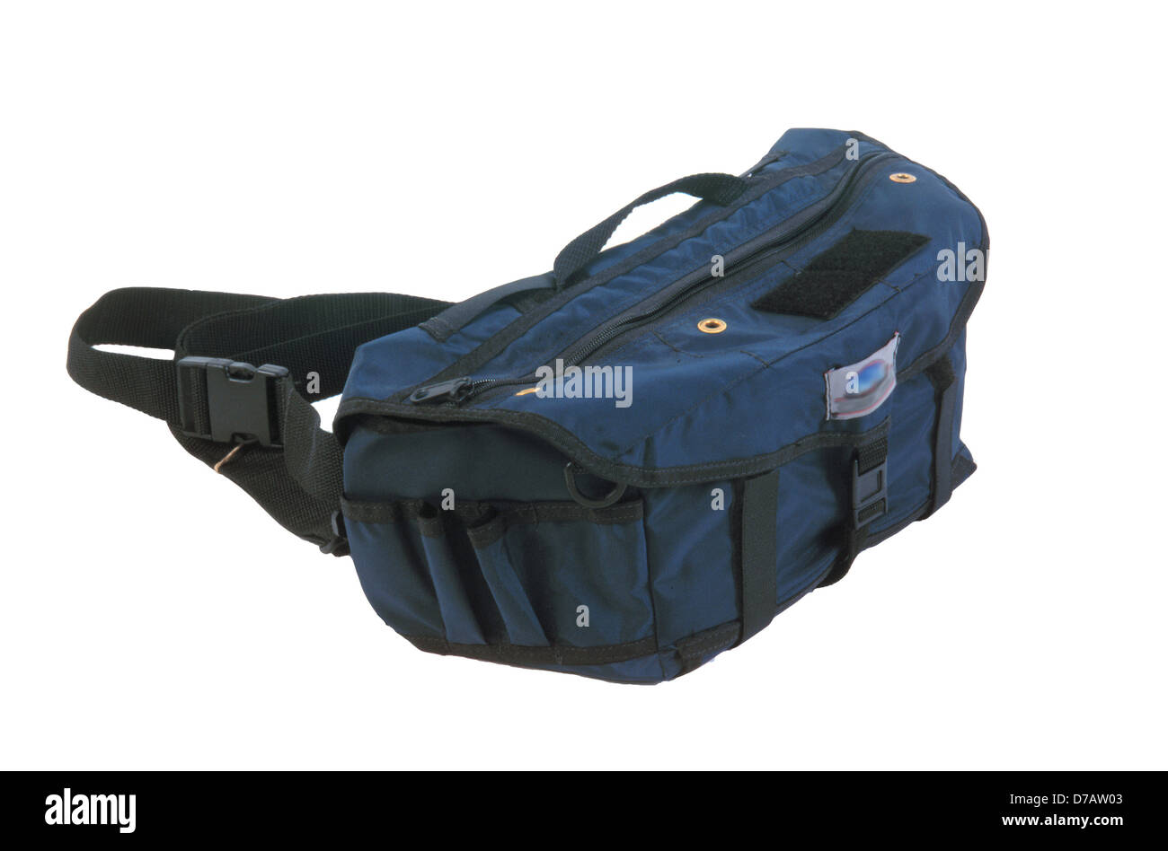 Fanny Pack On A White Background Stock Photo
