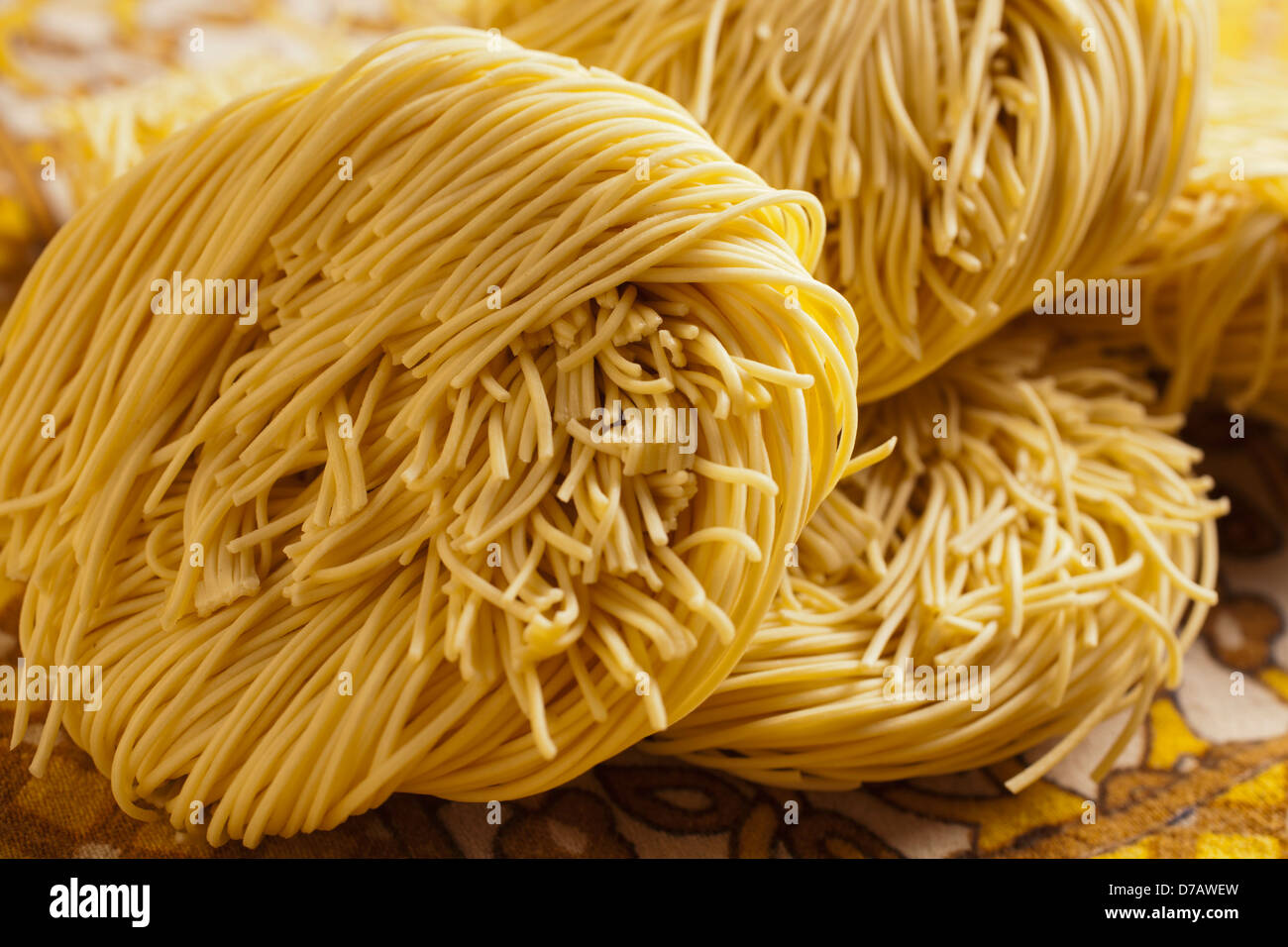 Dry Chinese Egg Noodles Stock Photo - Alamy