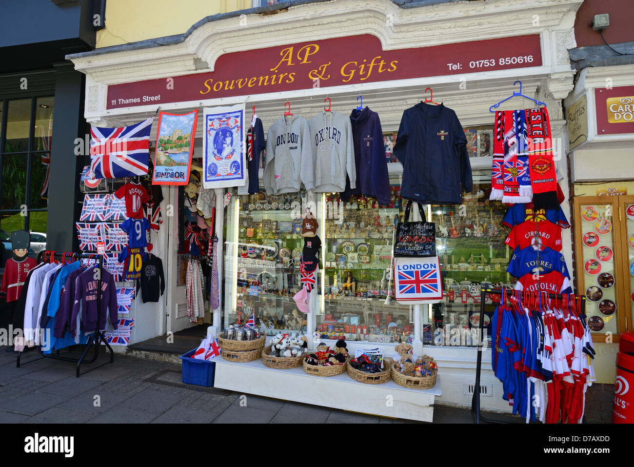AP Souvenir and Gift Shop, Thames Street, Windsor, Berkshire, England