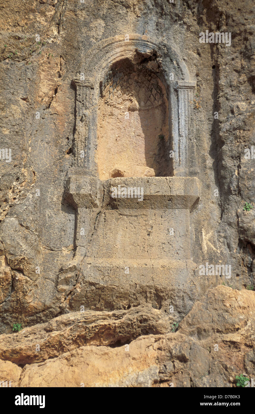 Banias archaeology Stock Photo