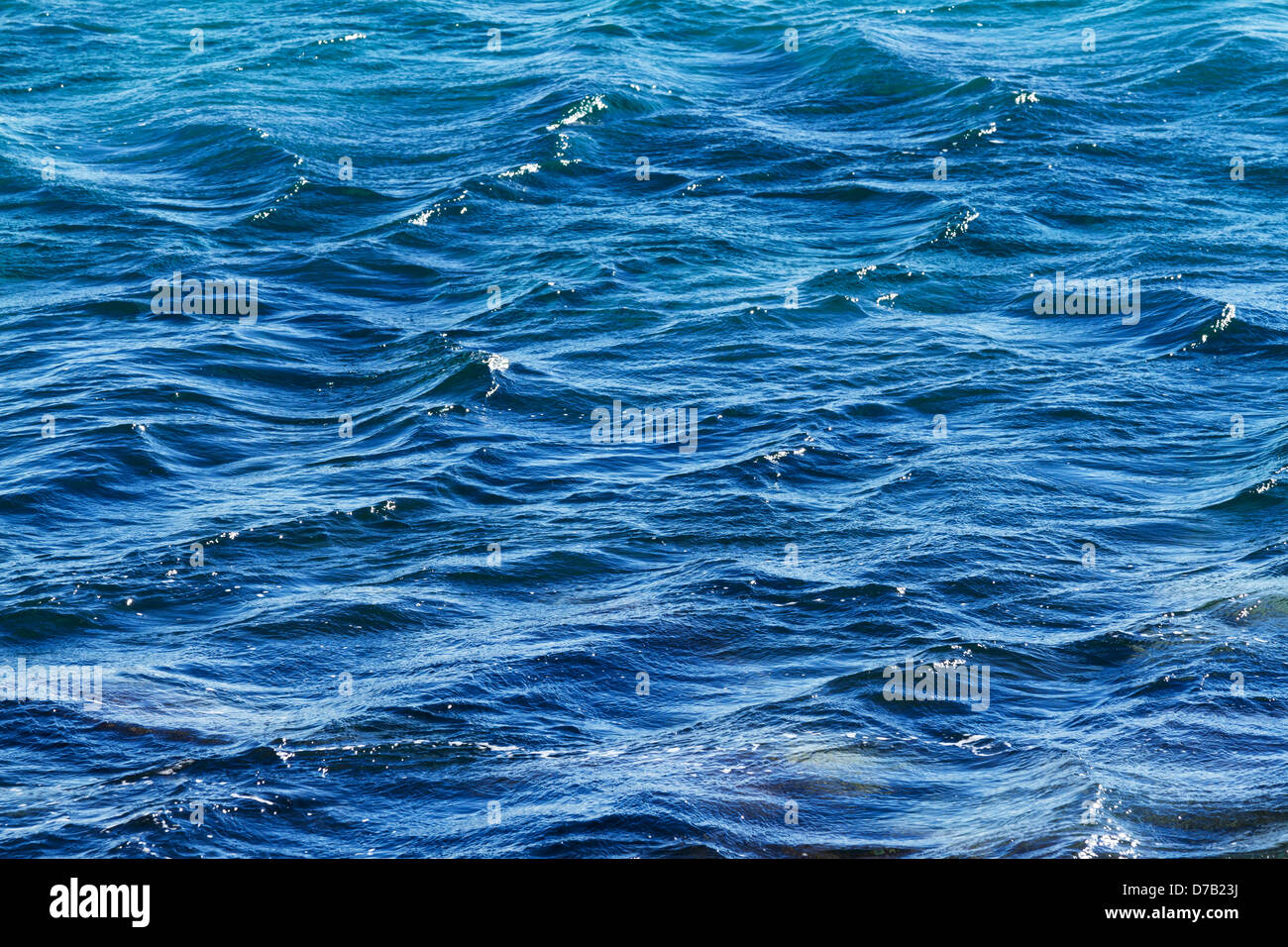Photo of blue water background with ripples Stock Photo - Alamy