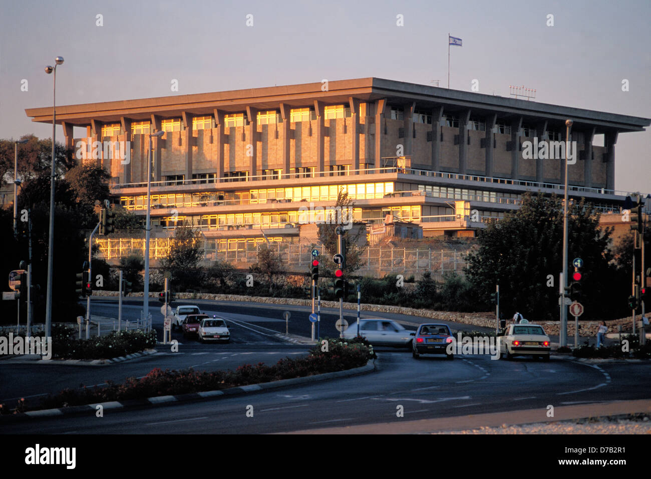 The Israeli Knesset (Parliament) Stock Photo