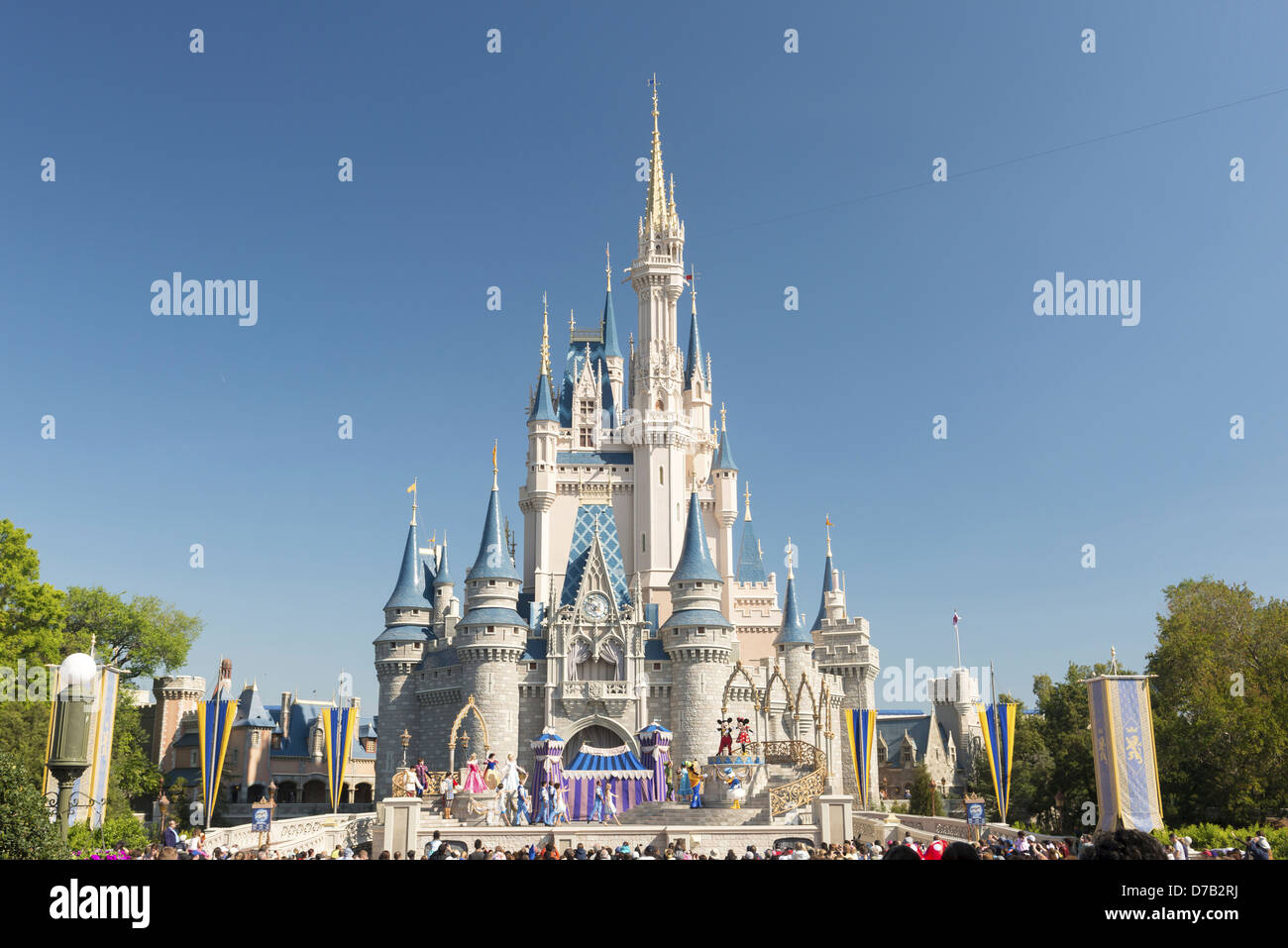 Magic Kingdom Park, Walt Disney World Resort, Orlando, Orlando, Florida, USA Stock Photo