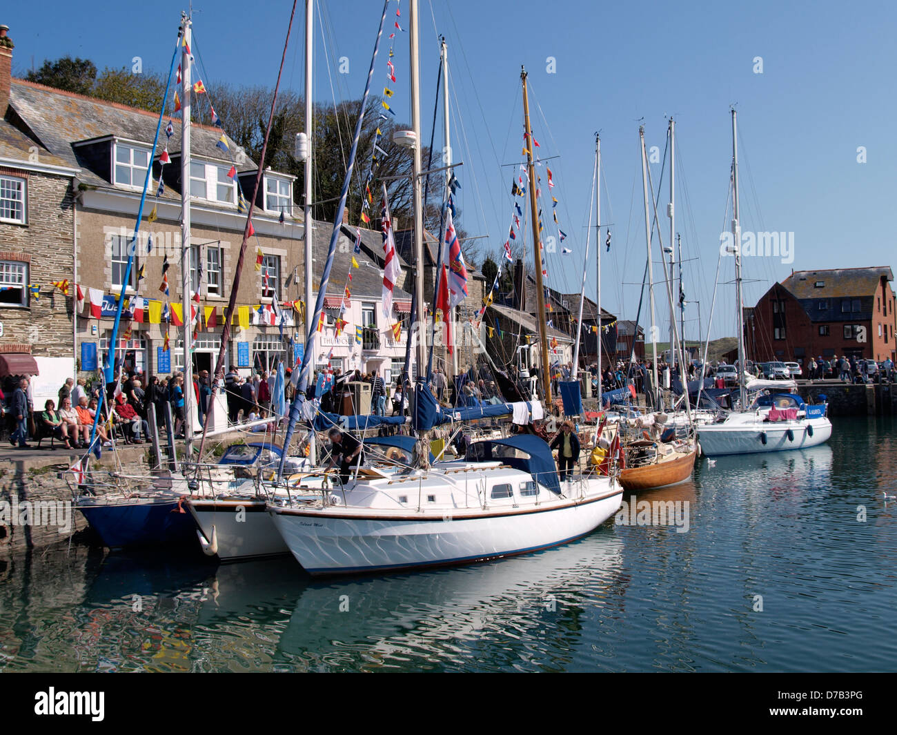 Padstow Harbour, Cornwall, UK 2013 Stock Photo Alamy