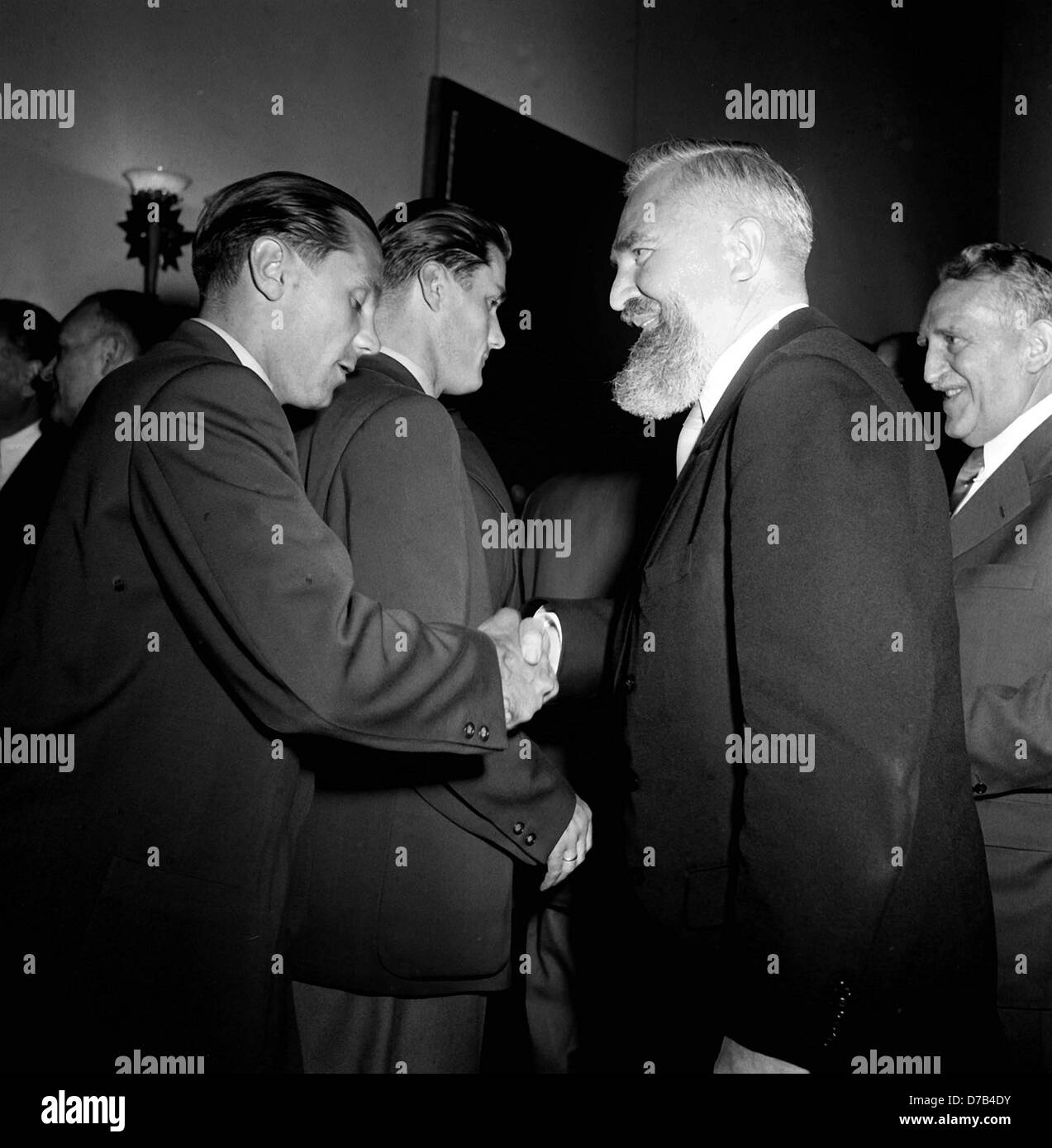 Germany world cup 1954 Black and White Stock Photos & Images Alamy