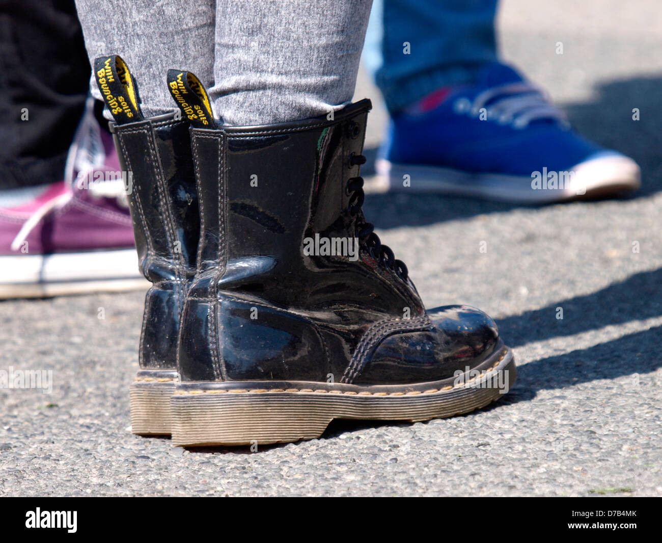 Doc martins hi-res stock photography and images - Alamy