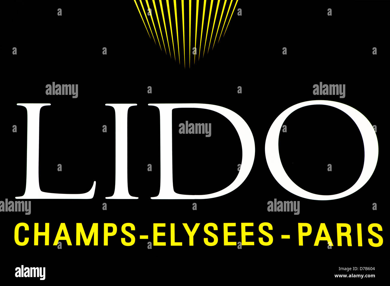 Cahmps Elysees Lido cabaret show, Paris, France Stock Photo Alamy