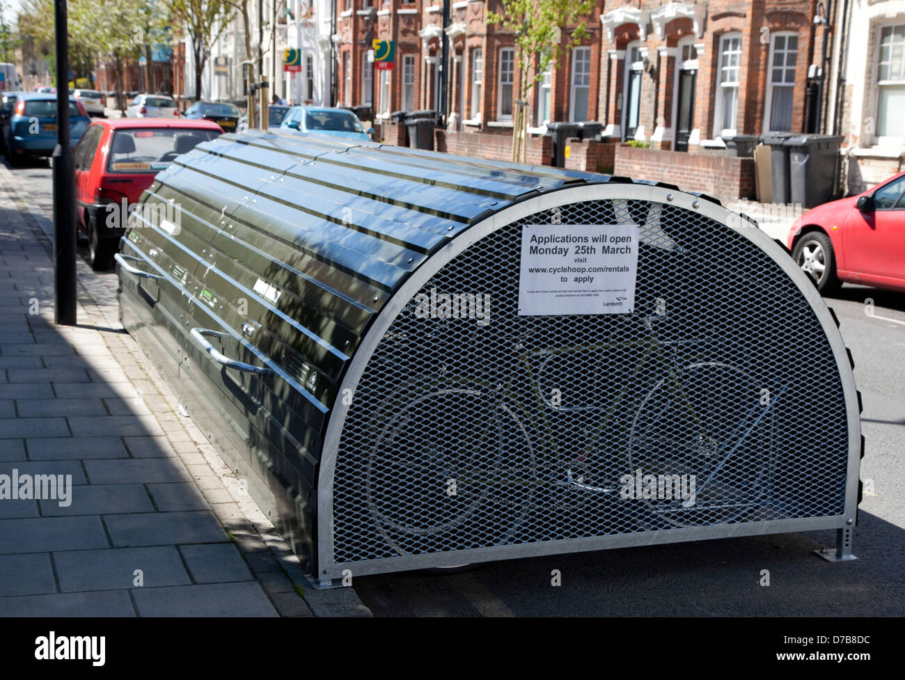 lockable bike shed