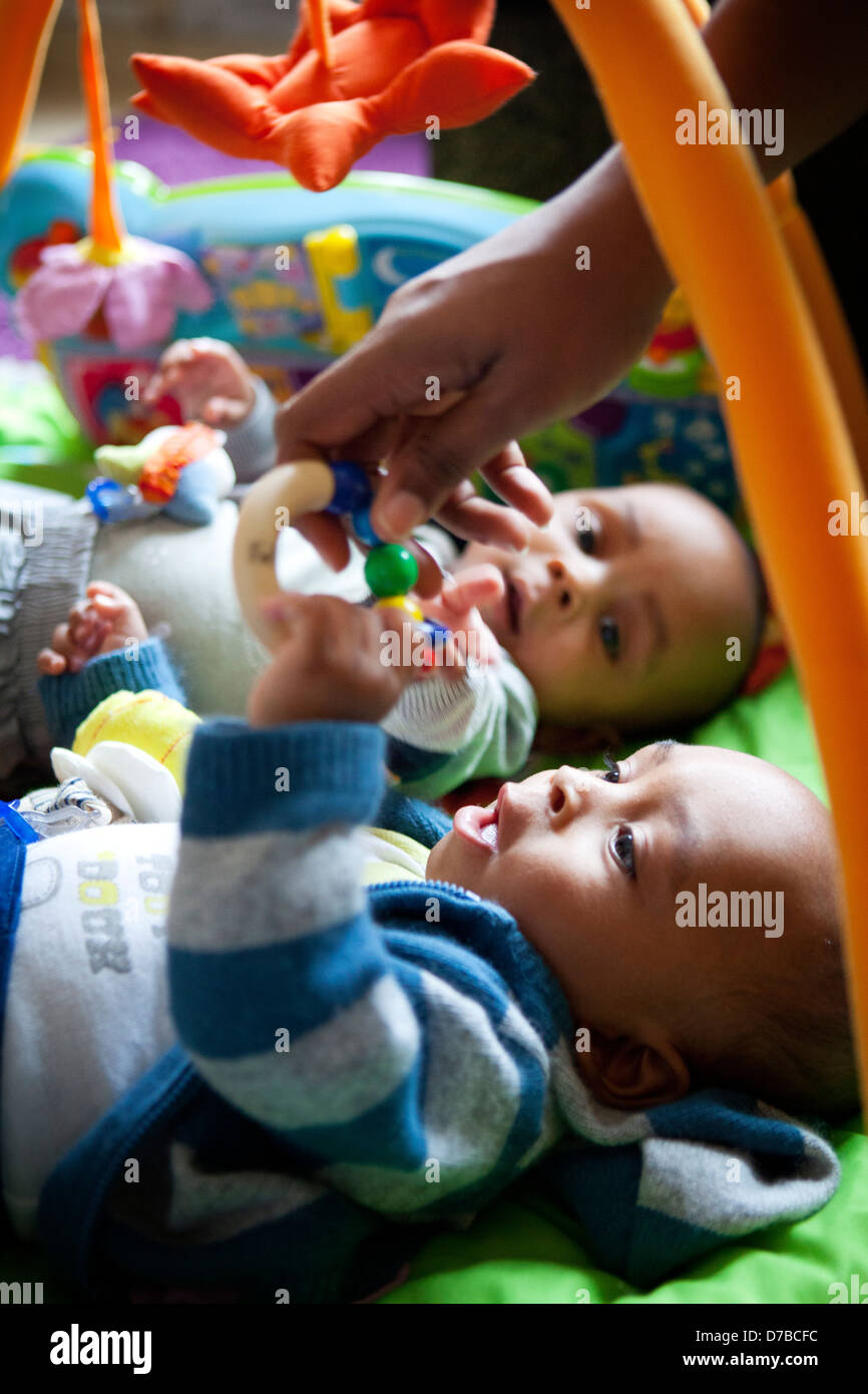 Maternal twins hi-res stock photography and images - Alamy