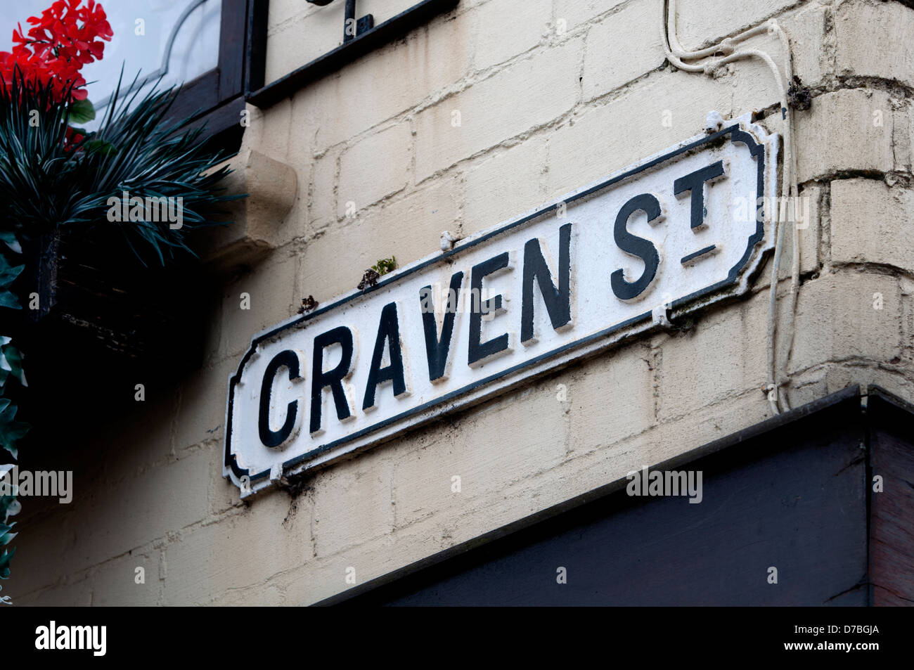 Craven Street sign, Chapelfields, Coventry, UK Stock Photo