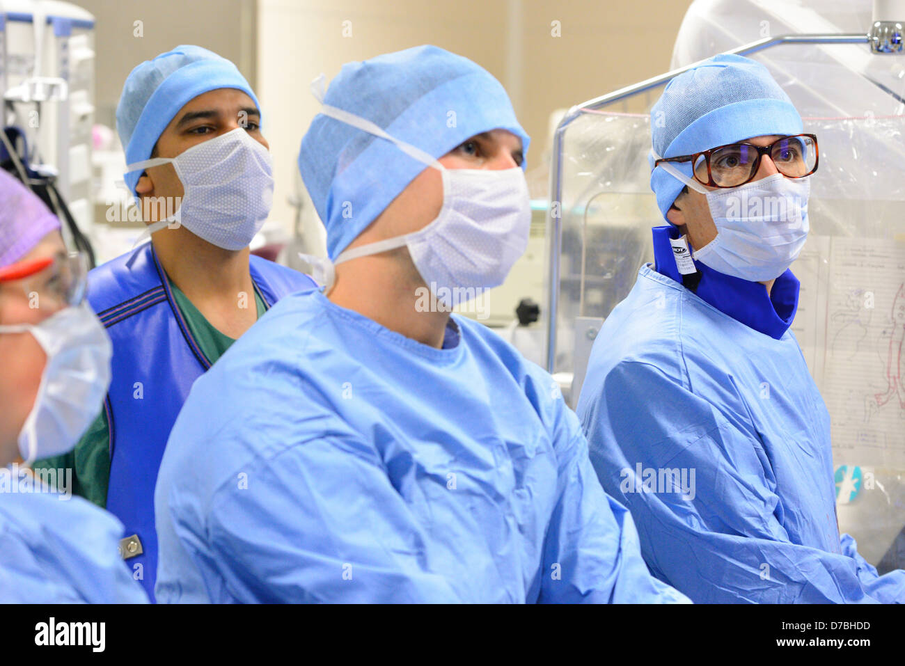 CARDIOVASCULAR SURGERY Stock Photo