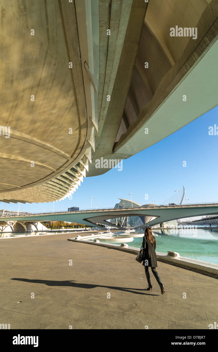 Palau de les Arts Reina Sofia. The City of Arts and Sciences in