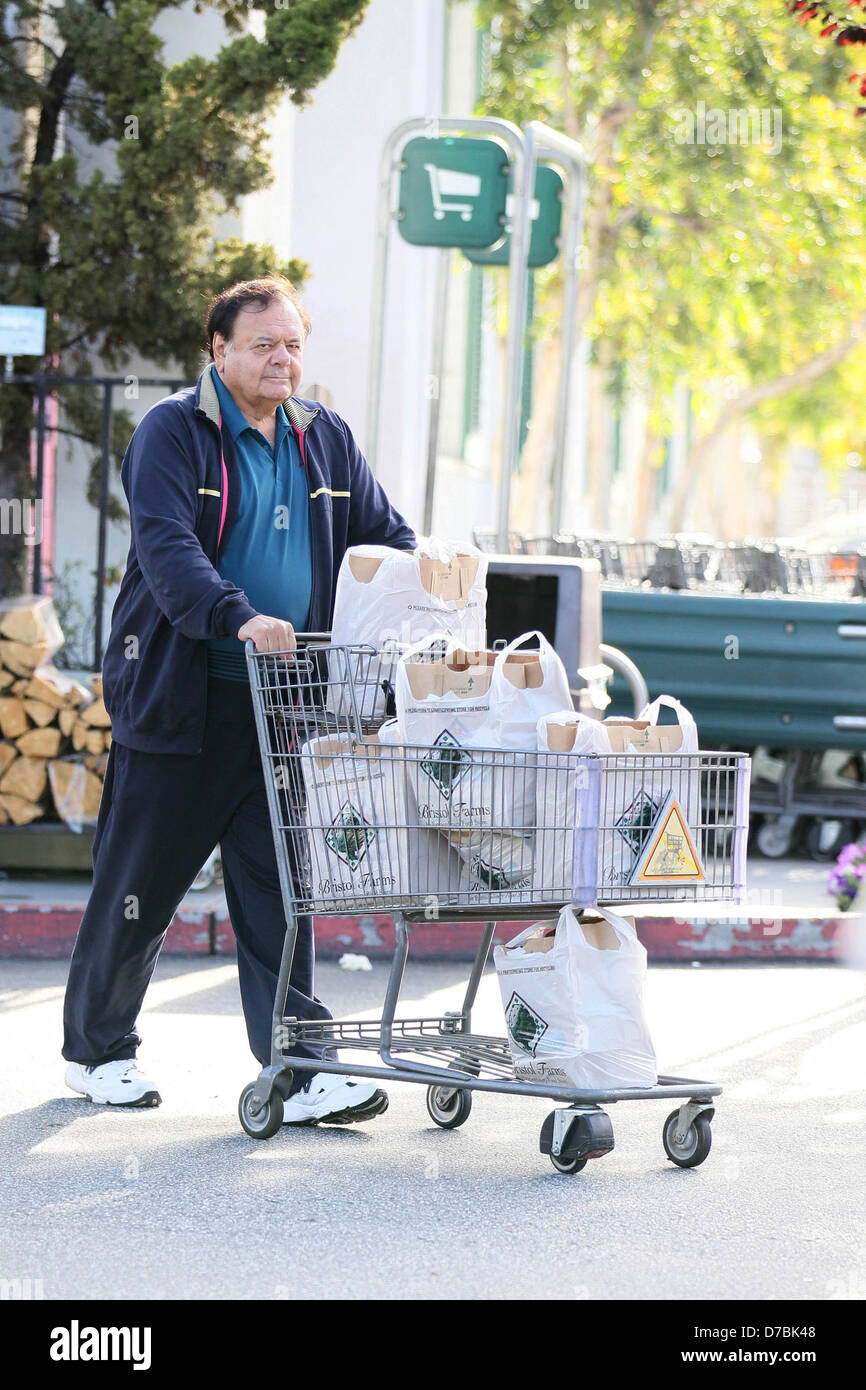 Paul Sorvino is seen grocery shopping at Bristol Farms in Beverly Hills