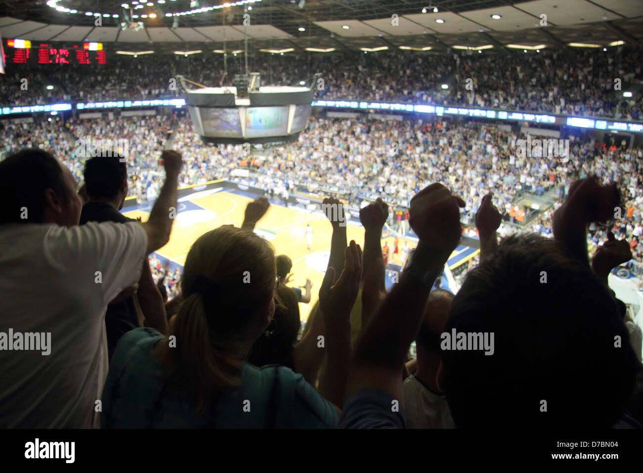 Basketball Crowd Cheering Stock Photos Basketball Crowd