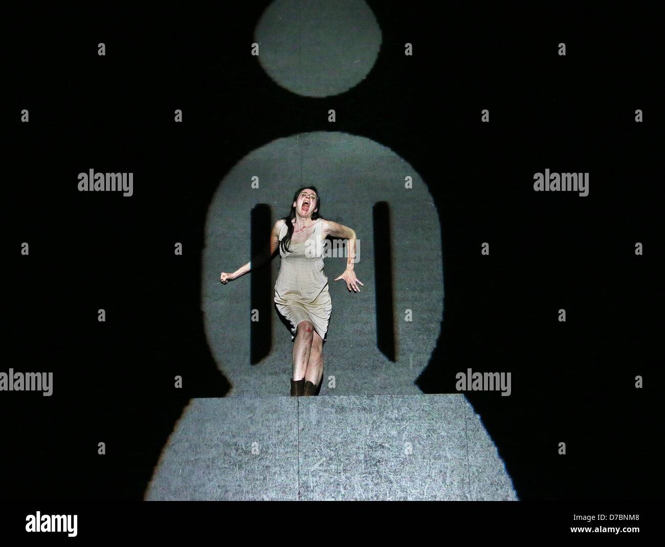 German Actress Constanze Becker Performs The Role Of Medea During